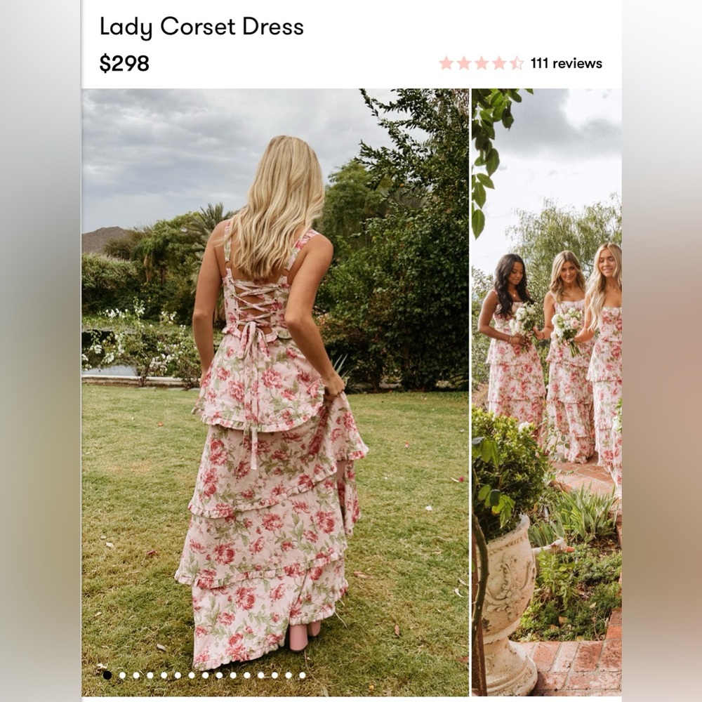 Show Me Your Mumu Lady Corset Dress